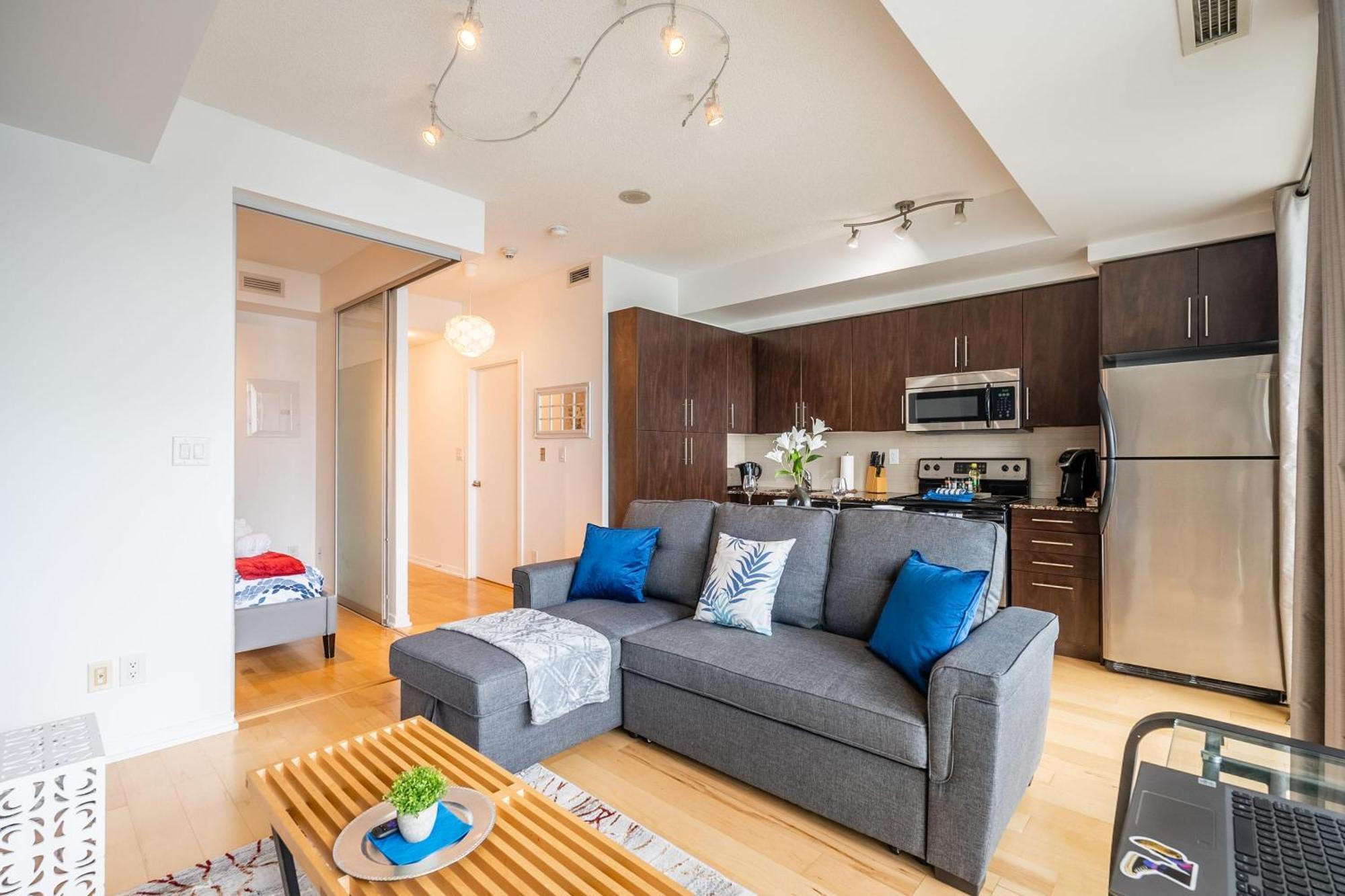 1Br Luxury Condo - Downtown 토론토 외부 사진